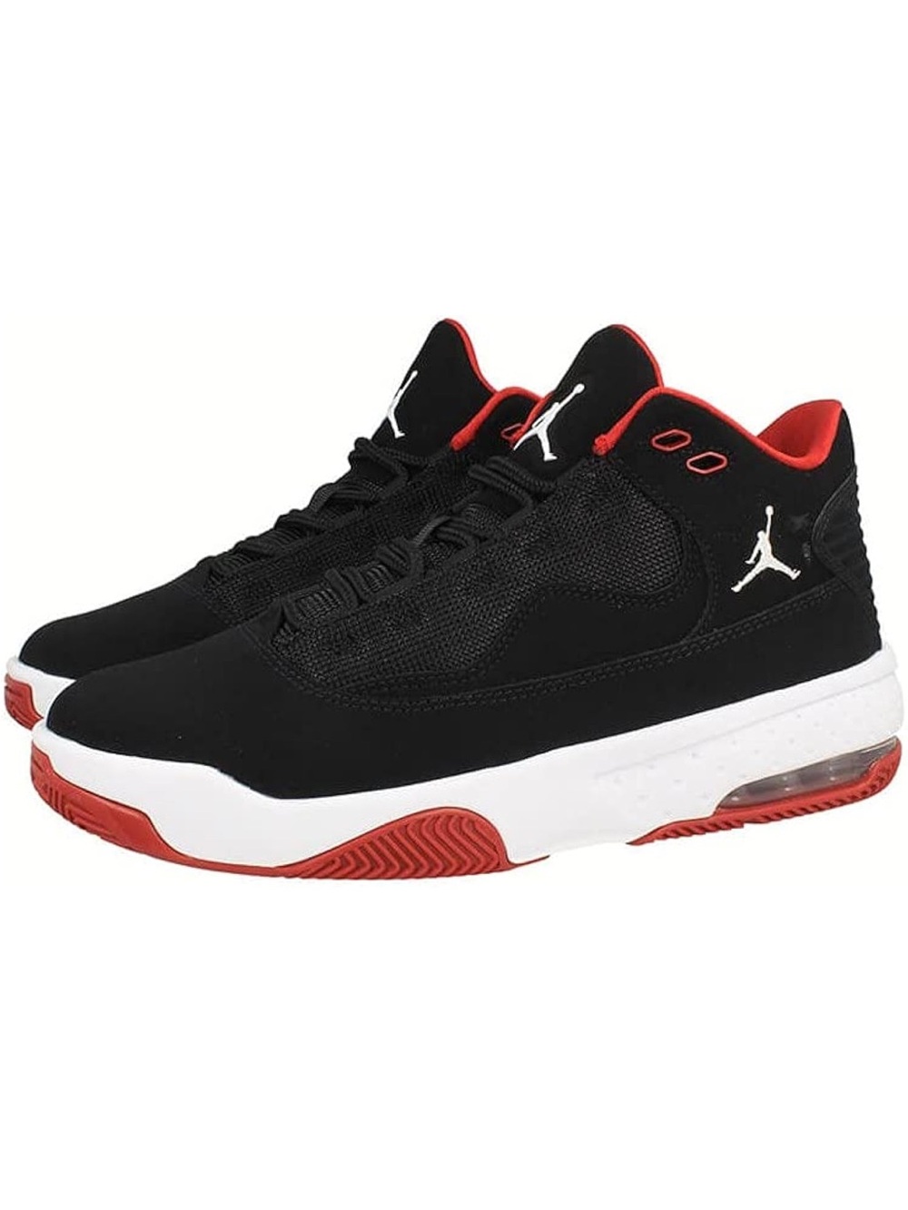 Jordan Max Aura 2 Black Gym Red CK6636-016 | 6.5 Youth| 8 Women